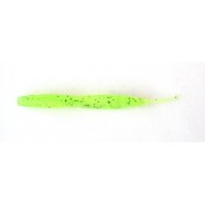 Силіконова приманка на хижу рибу, Taipan Rain Worm, 3,8 дюйма, 8шт/уп, колір №06 Chartrease